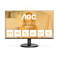 AOC B3 24B3QA2, 60,5 cm (23.8"), 1920 x 1080 Pixel, Full HD, LED, 4 ms, Schwarz