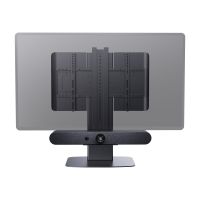 TECH DATA Vision - Aufstellung - für LCD-Display - kaltgewalzter Stahl - Schwarz - Bildschirmgröße: 94-165.1 cm (37"-65")