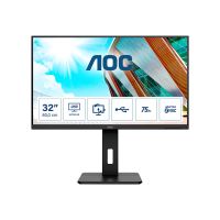AOC U32P2 - LED-Monitor - 80 cm (31.5") - 3840 x 2160 4K @ 75 Hz