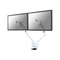 Neomounts FPMA-D750D - Befestigungskit - Voll beweglich - für 2 LCD-Displays - weiß - Bildschirmgröße: 25.4-81.3 cm (10"-32")