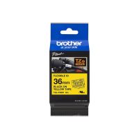 Brother TZe-FX661 - Schwarz auf Gelb - Rolle (3,6 cm x 8 m)