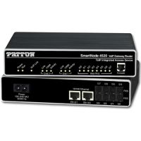 Patton SmartNode 4524, G.711, G.723, G.726, G.727, G.729ab, T.38, EN 60950, Web/HTTP, CLI, TFTP, SNMP MIB, MIB II, 100-240 V, 50 - 60 Hz