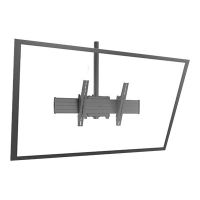 Chief Fusion X-Large Ceiling Display Mount - For Displays 55-100" - Black - Montagekomponente (Deckenmontage, Halterahmen, Säulenmontagekupplung, 2 Verbindungsklammern, rückseitige Abdeckung)