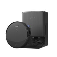 Ecovacs DEEBOT T90 PRO OMNI EU, Beutellos, Schwarz, Rund, Staubbeutel, 0,25 l, Ladend, Purification