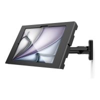 Compulocks iPad Air M2 & M3 11", Apex Enclosure Swing Wall Mount - Black - Befestigungskit (Schwenkarm, Gehäuse)