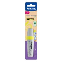 Pelikan Textmarker 490 eco, 1 Stück(e), Gelb, Meißel, Recycelbarer Kunststoff, Fett/Fein/Mittel, 1 mm