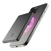 Cellularline 8018080471674, 5000 mAh, Kabelloses Aufladen, Grau