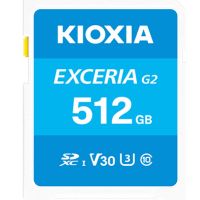 Kioxia LNEX2L512GG4, 512 GB, SDXC, Klasse 10, UHS-I, 100 MB/s, 50 MB/s