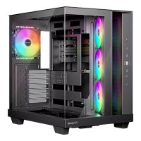 Be Quiet! Light Base 500 LX Black, Midi Tower, PC, Schwarz, ATX, micro ATX, Mini-ITX, Acrylnitril-Butadien-Styrol (ABS), Glas, Stahl, Gaming