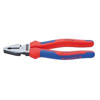 KNIPEX 02 02 200, Prüfzange, Stahl, Kunststoff, Blau, Rot, 200 mm, 342 g