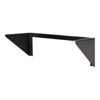 StarTech.com 4 HE 19 Zoll vertikale Wandmontage Rack Halterung aus Stahl - Schwarz - Halterung - geeignet für Wandmontage - Schwarz - 4U - 48.3 cm (19")