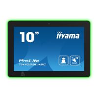 Iiyama ProLite TW1025LASC-B1PNR - Android-PC - Touchpanel-PC - 1 RK3399 / 1.8 GHz - RAM 4 GB - SSD - eMMC 32 GB - 1GbE, Bluetooth 5.2 - WLAN: 802.11b/g/n, Bluetooth 5.2, RFID, NFC - Android 12 - Monitor: LED 25.5 cm (10.1")