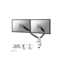 Neomounts NM-D750D - Befestigungskit - Voll beweglich - für 2 LCD-Displays - Silber - Bildschirmgröße: 25.4-81.3 cm (10"-32")