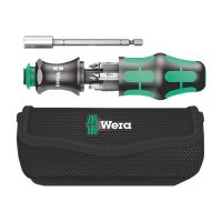 Wera Kraftform Kompakt 28 - Handhalter mit Bit- und Adapterset