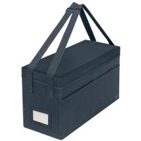 Esselte Leitz 67230089, Aufbewahrungstasche, Grau, Rechteckig, Karton, Stoff, Einfarbig, Unisex