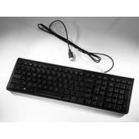 HP 704222-DX1, Volle Größe (100%), Kabelgebunden, USB, QWERTZ, Schwarz