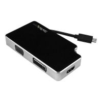 StarTech.com Audio Video Reiseadapter - 3in1 USB-C auf VGA, DVI oder HDMI