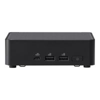 ASUS NUC 14 Pro RNUC14RVKI300000I - Barebone - Mini-PC - 1 x Core 3 100U / 1.2 GHz - RAM 0 GB - Intel Graphics - Bluetooth 5.3, Wi-Fi 6E, 1GbE, 2.5GbE - WLAN: Bluetooth 5.3, 802.11a/b/g/n/ac/ax (Wi-Fi 6E)