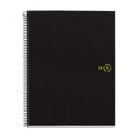 Jakob Maul GmbH MAUL A603890, Einfarbig, Schwarz, A4, 120 Blätter, 80 g/m², Kariertes Papier