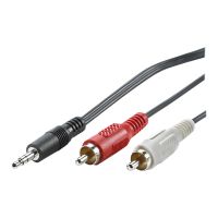 VALUE Secomp VALUE - Audiokabel - RCA männlich zu mini-phone stereo 3.5 mm männlich