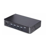 StarTech.com 4-Port 8K KVM-Switch DP 1.4, KVM DisplayPort Umschalter
