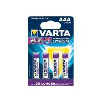 Varta Professional Lithium - Batterie 4 x AAA