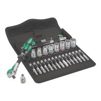 Wera Zyklop Speed 8100 SA 9 - Knarrensatz mit Bit- und Steckschlüssel-Satz
