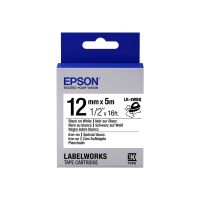 Epson LabelWorks LK-4WBQ - Schwarz auf Weiß - Rolle (1,2 cm x 5 m)