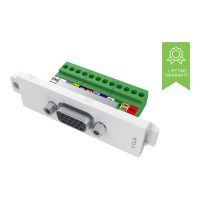 Vision TechConnect 3 VGA female module - Modulares Faceplate-Snap-In