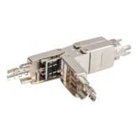 DIGITUS CAT 6A CAT-Verbinder (Kupplung für Feldanwendungen), 500 MHz
