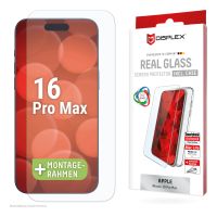 E.V.I. iPhone 16 Pro Max Panzerglas + Handyhülle, Apple, Apple iPhone 16 Pro Max, Kratzresistent, Schockresistent, Schmutzabweisend, Transparent, 1 Stück(e)