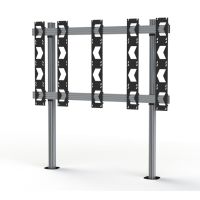 B-TECH BT93UNIUPS-B-4X4, Fixed, Schwarz, Aluminium, Flur, 2400 mm, 240 mm