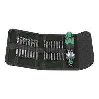 Wera Kraftform Kompakt 60 RA - Knarrenschraubendreher mit Bit-Satz