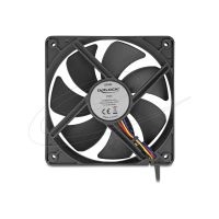 Delock Gehäuselüfter - axial - 120 mm - Schwarz