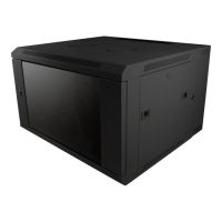 ALLNET SMB Series - Schrank Netzwerkschrank - geeignet für Wandmontage - Schwarz, RAL 9005 - 18U - 48.3 cm (19")