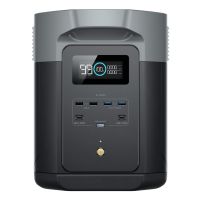 Ecoflow DELTA 2 Max, Lithium-Eisen-Phosphat (LiFePO4), AC, Zigarettenanzünder, Solar, 2048 Wh, 2400 W, 12 W, 4800 W
