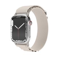 Vonmählen Action Loop, Gurt, Smartwatch, Cremefarben, Apple, Apple Watch 42 mm / 44 mm / 45 mm / 49 mm, Nylon