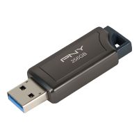PNY PRO Elite V2, 256 GB, USB Typ-A, 3.2 Gen 2 (3.1 Gen 2), 600 MB/s, Ohne Deckel, Schwarz