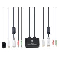 LevelOne KVM-0290 - KVM-Switch - 2 x KVM port(s)