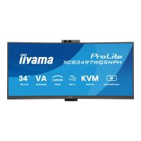 Iiyama ProLite XCB3497WQSNPH-B1 - LED-Monitor - gebogen - 86.4 cm (34")