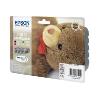 Epson T0615 multipack - 4er-Pack - 32 ml - Schwarz, Gelb, Cyan, Magenta