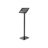 Compulocks Befestigungskit (Aufstellung, Gehäuse) - für Tablett - verriegelbar - hochwertiges Aluminium - Schwarz - Bildschirmgröße: 33.02 cm (13")