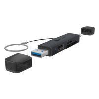 ICY BOX Adapter Usb 3.2 Gen1 Kartenleser Type-C/A - Card-Reader - Micro SD
