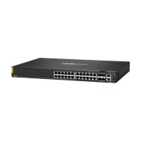 HPE Aruba 6200F 24G Class4 PoE 4SFP+ 370W Switch - Switch - max. Stapelentfernung 10 km - L3 - managed - 24 x 10/100/1000 (PoE+)
