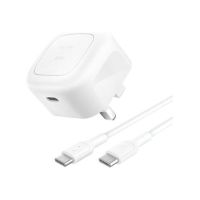 Belkin BoostCharge - Netzteil - kompakt - 45 Watt - Fast Charge, PD 3.1/PPS (24 pin USB-C)