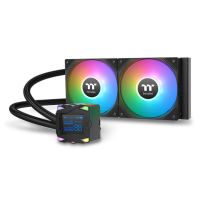 Thermaltake LA240-S ARGB, Flüssigkeitskühlung, 12 cm, 600 RPM, 2500 RPM, Schwarz