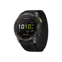 Garmin Enduro 2 - Sportuhr mit Riemen - UltraFit Nylongewebe - schwarz - Handgelenkgröße: 110-220 mm - Anzeige 3.556 cm (1.4")