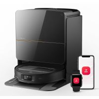 Roborock Saros Z70, Staubbeutel, Schwarz, 55 dB, Walzenbürste & Seitenbürste, Teppich, Harter Boden, Kacheln, Autonom
