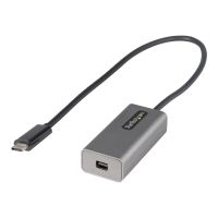 StarTech.com USB-C auf Mini DisplayPort Adapter - 4K 60Hz USB-C auf mDP Adapter Dongle - USB-Type-C zu Mini-DP-Monitor - Videokonverter - Kompatibel mit Thunderbolt 3 - 30cm Kabel (CDP2MDPEC)