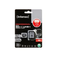 Intenso Flash-Speicherkarte (microSDHC/SD-Adapter inbegriffen)